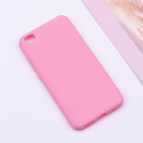 Чохли, бампера Чехлы, бампера ^/--/^ Чохол для Xiaomi Redmi Go силікон Soft Touch бампер світло-рожевий ^_^^^ Чехол для Xiaomi Redmi Go силикон Soft Touch бампер светло-розовый - фото фото фото