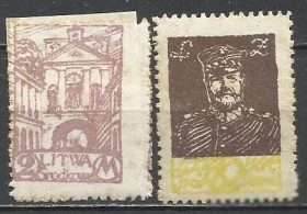 Інші країни Другие страны ^/--/^ Литва Центральная генерал Желиговский 1920 стандарт Вильно генерал 2 /--/ м. ^_^^^ Литва Центральна генерал Желіговський 1920 стандарт Вільно генерал 2 /--/ м. - фото фото фото