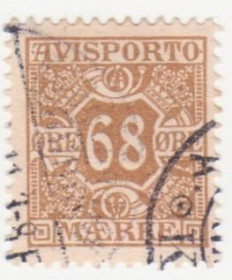 Скандинавія Скандинавия ^/--/^ Дания 1907  г..№ 7 гашеная ^_^^^ Данія 1907 р. No 7 гашена - фото фото фото