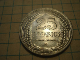 Німецька імперія (-) Германская империя (-) ^/--/^ 25 /--/ пф 1910 /--/ а Німеччина ^_^^^ 25 /--/ пф 1910 Германия - фото фото фото