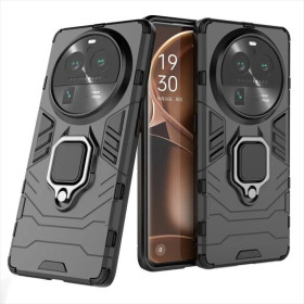 Чохли, бампера Чехлы, бампера ^/--/^ Чохол Fiji Ring для Oppo Find X /--/ 6 Pro броньований бампер з кільцем підставкою чорний ^_^^^ Чехол Fiji Ring для Oppo Find X /--/ 6 Pro бронирован бампер с кольцом подставкой черный - фото фото фото