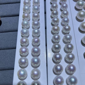 Перли Жемчуг ^/--/^ Жемчуг  пара 12 - 13 mm не просверлена ^_^^^ Жемчуг пара 12 - 13 mm не просвердлена - фото фото фото