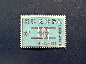 Бенілюкс Бенилюкс ^/--/^ Поштова марка Бельгія &amp;quot; Європа СЕРТ &amp;quot; 1963 рік ** ^_^^^ Почтовая марка Бельгия &amp;quot; Европа Серт &amp;quot; 1963 год ** - фото фото фото