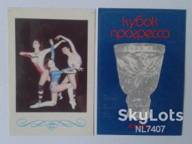 Україна Украина ^/--/^ Календарик. 1988 р. Кубок прогресса ^_^^^ Календарик. 1988 г. Кубок прогресса - фото фото фото