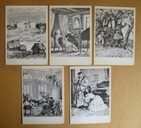 СРСР СССР ^/--/^ ДУБРОВСКИЙ  1982 г.  ШМАРИНОВ  5 шт.  ^_^^^ ДУБРОВСЬКИЙ 1982 ШМАРІНОВ 5 шт. - фото фото фото