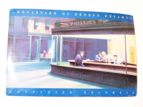 Інше Другое ^/--/^ панно  - металл - 59 х 39 см - Gottfried Helnwein  Boulevard of Broken Dreams, James Dean - ^_^^^ 59 х 39 см - Gottfried Helnwein Boulevard of Broken Dreams, James Dean - - фото фото фото