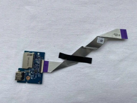 Корпуса Корпуса ^/--/^ Дод. плата з USB та картрідер для ноутбука Dell Latitude 3570 ^_^^^ Плата с USB и картридер для ноутбука Dell Latitude 3570 - фото фото фото