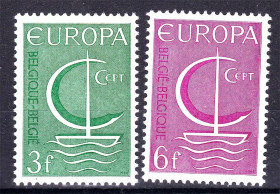 Бенілюкс Бенилюкс ^/--/^ Бельгия  1966 г  MNH  - ЕВРОПА  СЕПТ /  EUROPA  CEPT - ^_^^^ Бельгія 1966 MNH - ЄВРОПА СЕПТ / EUROPA CEPT - фото фото фото