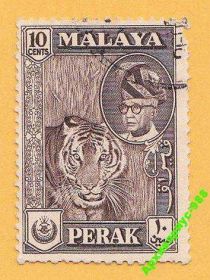 Малайзія Малайзия ^/--/^ МАЛАЙЗИЯ 1965 Фауна Колонии Тигр Кошки Природа 1 /--/ м. ^_^^^ Малайзія 1965 Фауна Колонії Тигр Кішки Природа 1 /--/ м. - фото фото фото
