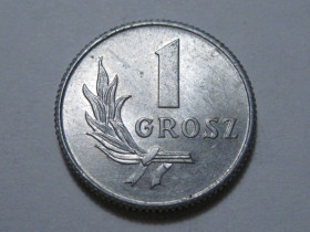 - року - года ^/--/^ Польща 1 грош 1949 року #38951 ^_^^^ Польша 1 день 1949 года #38951 - фото фото фото