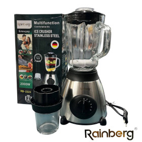 Блендери Блендеры ^/--/^ Блендер з кавомолкою Rainberg RB-2223 2000 Вт ^_^^^ Блендер с кофемолкой Rainberg RB-2223 2000 Вт - фото фото фото