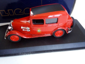 : Закордонні : Зарубежные ^/--/^ PEUGEOT 201 BERLINE POMPIERS 1931 by Eligor 1:43 - фото фото фото