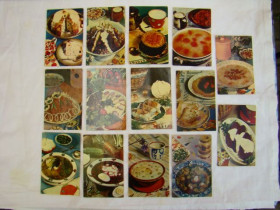 СРСР СССР ^/--/^ Набор открыток &amp;quot;О вкусной и здоровой пище&amp;quot; 14 шт., 1972 г. ^_^^^ Набір листівок &amp;quot; Про смачну і здорову їжу &amp;quot; 14 шт., 1972 р. - фото фото фото