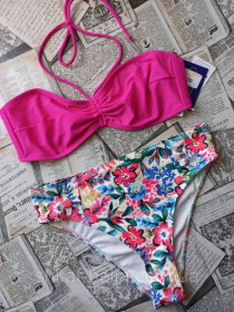 Купальники, парео Купальники, парео ^/--/^ Купальник  бандо 46-48 р 80 /--/ В Keres Primark евро 40 Высокая посадка ^_^^^ Купальник бандо 46-48 р 80 /--/ В Keres Primark євро 40 Висока посадка - фото фото фото