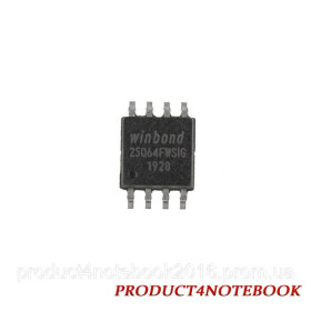 Мікросхеми Микросхемы ^/--/^ Микросхема Winbond W /--/ 25 /--/ Q /--/ 64 /--/ FWSIG SOIC-8 для ноутбука ^_^^^ Мікросхема Winbond W /--/ 25 /--/ Q /--/ 64 /--/ FWSIG SOIC-8 для ноутбука - фото фото фото