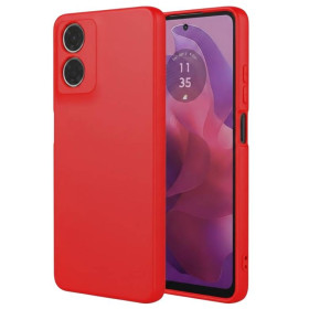 Чохли, бампера Чехлы, бампера ^/--/^ Чохол Fiji Full Soft Premium для Motorola E /--/ 14 протиударний бампер з мікрофіброю Red ^_^^^ Чехол Fiji Full Soft Premium для Motorola E /--/ 14 противоударный бампер с микрофиброй Red - фото фото фото