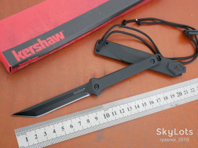 Ножі, мультітули Ножи, мультитулы ^/--/^ Фікс Kersh 4008 /--/ X Black, Реплика, Dune Full Tang EDC Neck Fixed Blade, 8 /--/ Cr /--/ 13 /--/ MOV, glass-filled nylon, Tactical, EDC ^_^^^ Фикс Kershaw 4008 /--/ X Black, Реплика, Dune Full Tang EDC Neck Fixed Blade, 8 /--/ Cr /--/ 13 /--/ MOV, glass-filled nylon, Tactical, EDC - фото фото фото