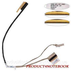 Шлейфи Шлейфы ^/--/^ Шлейф матрицы для ноутбука Asus (GX /--/ 502,GA /--/ 502)  40 0.5 (6017 /--/ b /--/ 1411301) ^_^^^ Шлейф матриці для ноутбука Asus (GX /--/ 502,GA /--/ 502) 40 0.5 (6017 /--/ b /--/ 1411301) - фото фото фото