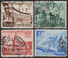 Третій Рейх (-) Третий Рейх (-) ^/--/^ 1940 - Рейх - Ярмарок в Лейпцигу Mi.739-42 _3,20 € ^_^^^ 1940 - Рейх - Ярмарка в Лейпциге Mi.739-42 _3,20 € - фото фото фото