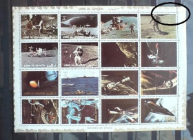 Освоєння космосу Освоение космоса ^/--/^ Умм эль кувейн  Umm al Qiwain  Mi 1194-1201 Moon exploration ,MNH  Поврежден клей Без тонкого места ^_^^^ Умм ель кувейн Umm al Qiwain Mi 1194-1201 Moon exploration, MNH пошкоджений клей Без тонкого місця - фото фото фото