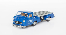 : Закордонні : Зарубежные ^/--/^ 1:43 Mercedes Benz Renntransporter 1954-55 blue, Conrad #1034 W.Germany ^_^^^ 1:43 Mercedes Benz Renntransporter 1954-55 blue, Conrad 1034 made in W.Germany - фото фото фото