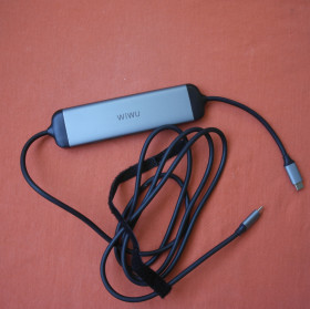 Концентратори, хаби Концентраторы, хабы ^/--/^ WiWU Alpha 521 /--/ H USB-C хаб &amp;quot;5 в 1&amp;quot; USB Type-C - фото фото фото