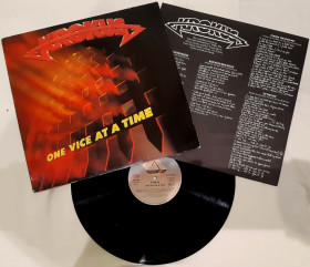 Платівки Пластинки ^/--/^ Krokus - One Vice At A Time - 1982.   (LP). 12. Vinyl. Пластинка. Germany ^_^^^ Krokus — One Vice At A Time — 1982. (LP). 12. Vinyl. Платівка. Germany - фото фото фото