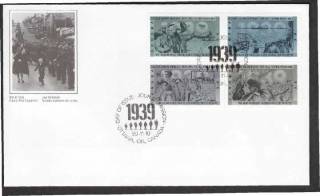 Америка Америка ^/--/^ Канада 1989 ВТОРАЯ МИРОВАЯ ВОЙНА WWII Год 1939 ВОЕННАЯ АВИАЦИЯ ВВС ФЛОТ ВМФ КОРАБЛИ КПД Mi.1157-1160 $4.58 ^_^^^ Канада 1989 Друга світова війна WWII Рік 1939 ВІЙСЬКА АВІАЦІЯ ВПС ФЛОТ ВМФ КОРАБЛІ ККД Mi.1157-1160 - фото фото фото