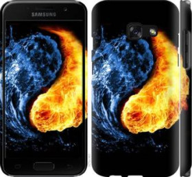 Чохли, бампера Чехлы, бампера ^/--/^ Чехол на Samsung Galaxy A /--/ 3 (2017) Инь-Янь 1670 /--/ m-443 - фото фото фото