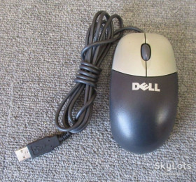 Миші Мыши ^/--/^ потужна!  - 180 cm  cable  -  Dell M-UVDEL /--/ 1 3-Button USB  Mouse ^_^^^ Мощная! 180 cm cable - Dell M-UVDEL /--/ 1 3-Button USB Mouse - фото фото фото