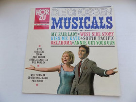 Платівки Пластинки ^/--/^ Виниловые пластинка Die Grossen Musicals П-во Германия ^_^^^ Вінілові платівка Die Grossen Musicals П-во Німеччина - фото фото фото