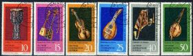 НДР, ФРН ГДР, ФРГ ^/--/^ ГДР. Музыкальные инструменты (серия) 1971 г. ^_^^^ НДР. Музичні інструменти (серія) 1971 - фото фото фото