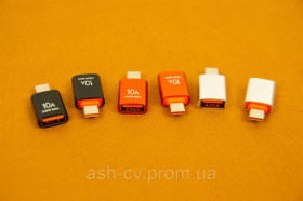 Інше Другое ^/--/^ Адаптер, перехідник, Type C, тато, USB, мама, 1 шт ^_^^^ Адаптер, переходник, Type C, папа, USB, мама, 1 шт - фото фото фото