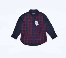 Блузки, сорочки Блузки, рубашки ^/--/^ Синя сорочка в клітинку matalan на хлопчика 6 років ^_^^^ Синяя рубашка в клетку matalan на мальчика 6 лет - фото фото фото