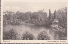 Європа Европа ^/--/^ Германия 1951 DISSELDORF АРХИТЕКТУРА ЗОДЧЕСТВО ПАРК РЕКА ЛОДКИ МОСТ ТРАДИЦИИ ПОЧТА ДОКУМЕНТ ^_^^^ Німеччина 1951 DISSELDORF АРХІТЕКТУРА ЗОДНІСТЬ ПАРК РІКА ЛОДКИ ТРАДИЦІЇ ПОШТА ДОКУМЕНТ - фото фото фото
