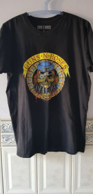 Футболки, майки Футболки, майки ^/--/^ Футболка &amp;quot;Guns N&amp;apos;Roses&amp;quot;  (100% cotton, S, Honduras) б/у ^_^^^ Футболка &amp;quot;Guns N&amp;apos;Roses&amp;quot; (100% cotton, S, Honduras) б/у - фото фото фото