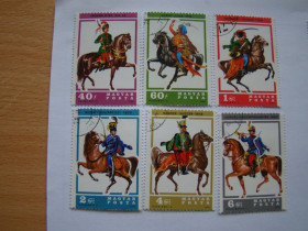 Угорщина Венгрия ^/--/^ Венгрия, Михель 2009  (Центр.Европа), 3259 /--/ А - 3264 /--/ А, Венгерские Гусары. ^_^^^ Угорщина, Міхель 2009 (Центр.Європа), 3259 /--/ А - 3264 /--/ А, Угорські Гусари. - фото фото фото