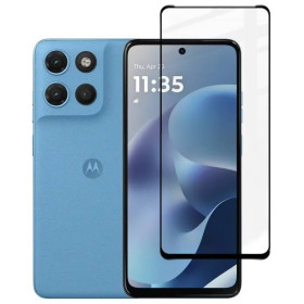 Чохли, бампера Чехлы, бампера ^/--/^ Захисне скло Fiji Premium для Motorola G /--/ 17 / G /--/ 17 Power повне проклеювання Anti-Static чорний ^_^^^ Защитное стекло Fiji Premium для Motorola G /--/ 17 / G /--/ 17 Power полное проклеивание Anti-Static черный - фото фото фото