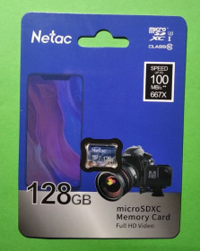 Карти пам'яті Карты памяти ^/--/^ Тест H /--/ 2 /--/ testw! Карта памяти MicroSDXC 128 GB Netac     (661) ^_^^^ Тест H /--/ 2 /--/ testw! Карта пам'яті MicroSDXC 128 GB Netac (661) - фото фото фото
