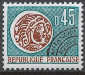 Франція Франция ^/--/^ Франция 1971 стандарт монета Mi 1763 MNH ^_^^^ 1971 — стандарт монети Mi 1763 MNH - фото фото фото