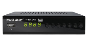Декодери, тюнери Декодеры, тюнеры ^/--/^ World Vision T /--/ 625 /--/ A LAN,USB,  (WI-FI) Yutube,IPTV ^_^^^ World Vision T /--/ 625 /--/ A LAN,USB, (WI-FI) Yutube,IPTV - фото фото фото