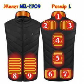 Костюми, піджаки, жилети Кoстюмы, пиджаки, жилеты ^/--/^ Жилет с подогревом USB-порт, 9 зон подогрева, от PowerBank размер L ^_^^^ Жилет з підігрівом USB-порт, 9 зон підігріву, від PowerBank розмір L - фото фото фото