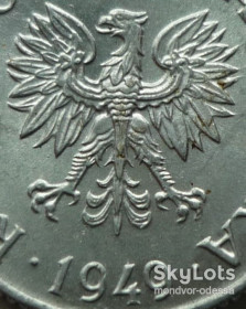 - року - года ^/--/^ Польша 1 грош 1949 состояние  11/п /--/ 0,2 ^_^^^ Польща 1 грош 1949 стан 11/п /--/ 0,2 - фото фото фото