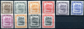Великобританія Великобритания ^/--/^ БРИТАНСКИЕ КОЛОНИИ. 1947 гг. ГЕОРГ VI. БРУНЕЙ. ,без 4-х марок. MH. ^_^^^ Британські колонії. 1947 — Георг VI. БРУНЕЙ. Без чотирьох марок. MH. - фото фото фото