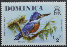 Інше Другое ^/--/^ Доминика Фауна Птицы Зимородок 1976 ^_^^^ Домініка Фауна Птахи Зимородок 1976 - фото фото фото