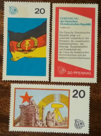 НДР, ФРН ГДР, ФРГ ^/--/^ ГДР Символика Марки-золушки ^_^^^ ГДР Символіка Маркі-попелюшки - фото фото фото