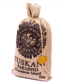 Кава і какао Кофе и какао ^/--/^ Кофе TUSKANI PARADISO 100% элитная арабика, 1 кг ^_^^^ Кава TUSKANI PARADISO 100% елітна арабіка, 1 кг - фото фото фото