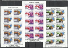 Гвінея Гвинея ^/--/^ Гвинея 2007 транспорт автомобили гонки Хуан Мануэль Фанжио 5-тикратный чемпион мира 6 /--/ Клб А ^_^^^ Гвінея 2007 транспорт автомобілі гонки Хуан Мануель Фанжіо 5-тиразовий чемпіон світу 6 /--/ Клб А - фото фото фото