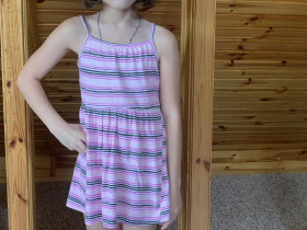 Інший одяг Другая одежда ^/--/^ В /--/ 123 Платье летнее H&amp;M 6-8 лет 122-128 ^_^^^ В /--/ 123 Плаття літнє H&amp;M 6-8 років 122-128 - фото фото фото