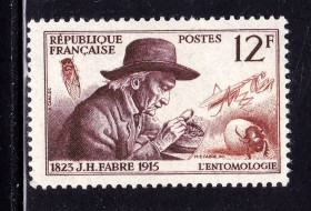 Фауна Фауна ^/--/^ NM Фауна Франция / RF 1956 г MNH - личности ^_^^^ NM Фауна Франція / RF 1956 р MNH - особистості - фото фото фото
